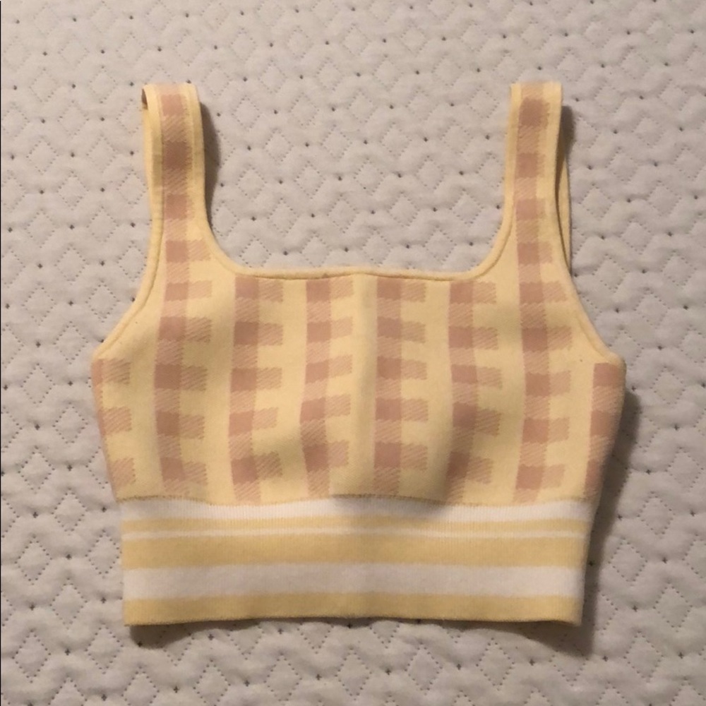 Babaton cropped sleeves top